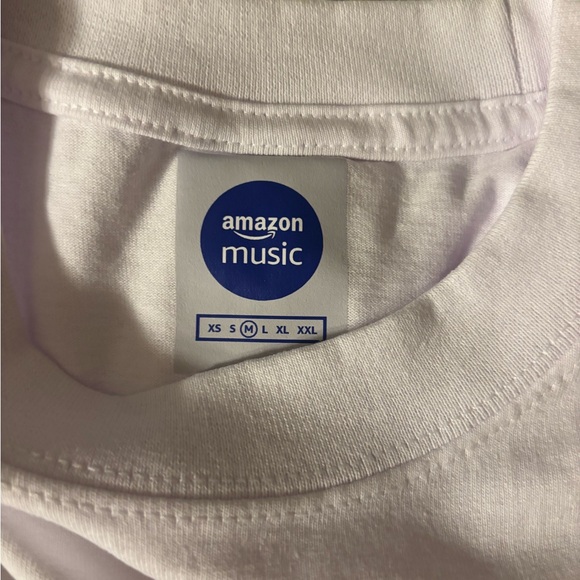 Amazon Music Cameron Galley collaboration Tee with Pink and Black Graphic - Picture 8 of 10